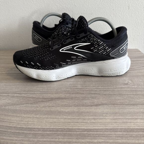 Brooks Womens Glycerin 20 1203691B059 Black Running Shoes Sneakers Size 10.5 B - Picture 9 of 11